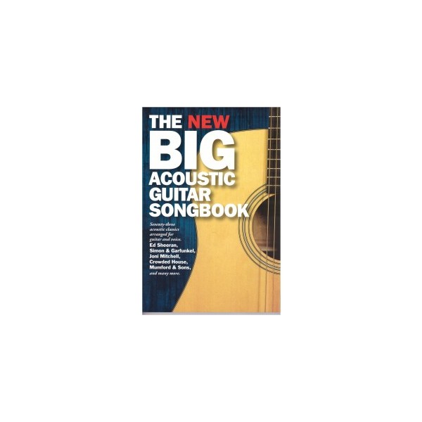Square the new big acoustic guitar songbook 001 201x300