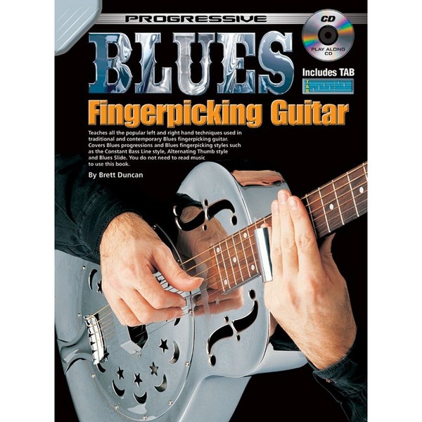 Square prog blues fingerpicking bk