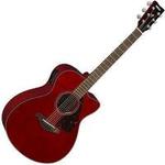 YAMAHA FSX800C-RRII ELECTRO ACOUSTIC GUITAR RUBY RED