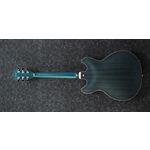 Ibanez AS53-TBF in Transparent Blue Flat