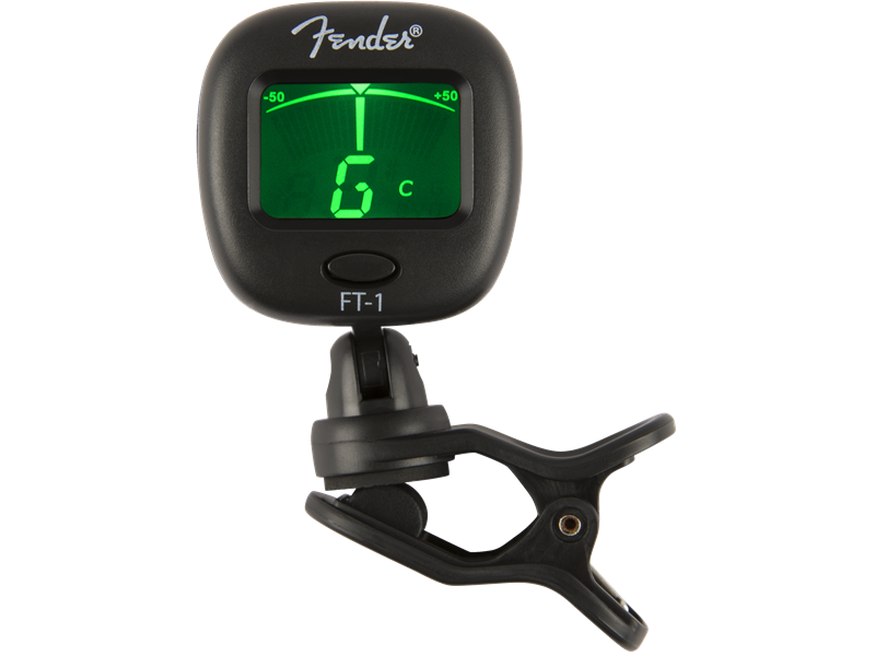 Fender FT-1 Pro Clip-On Tuner, Black