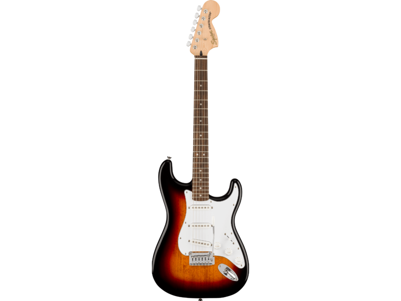 Squier Affinity Stratocaster Laurel Fingerboard, 3 Tone Sunburst	