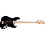 Squier Affinity Series Jazz Bass®, Maple Fingerboard, Black Pickguard, Black