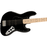 Squier Affinity Series Jazz Bass®, Maple Fingerboard, Black Pickguard, Black