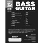 First 15 Lessons - Bass Guitar