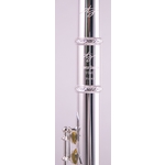 Trevor James 10x Flute Outfit Shaped Lip Plate Silver