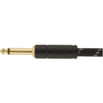 Fender Deluxe Series Instrument Cable, Straight/Straight, 10, Black Tweed