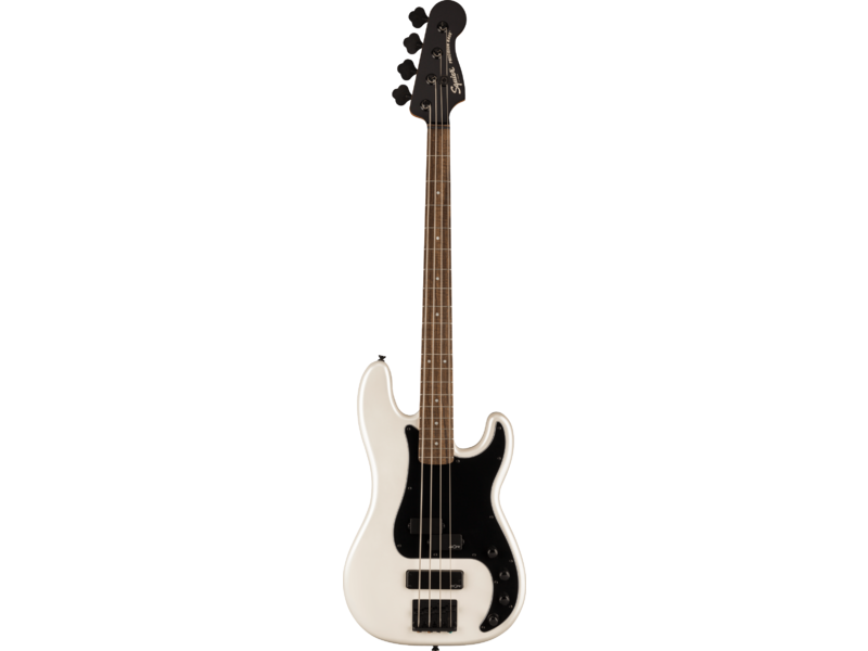 Squier Contemporary Active Precision Bass PH, Laurel Fingerboard, Black Pickguard, Pearl White