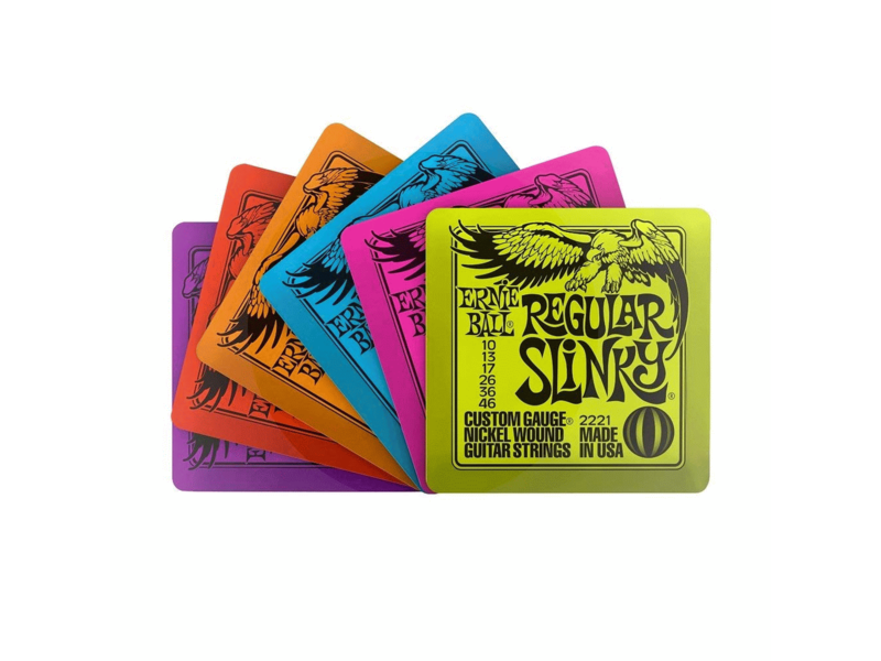 Ernie Ball Set of Slinky Coasters Cookes