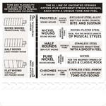 D'Addario EXL117 Nickel Wound Electric Guitar Strings Medium Top/Extra-Heavy Bottom 11-56