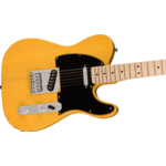 Squier Sonic Telecaster, Maple Fingerboard, Black Pickguard, Butterscotch Blonde	