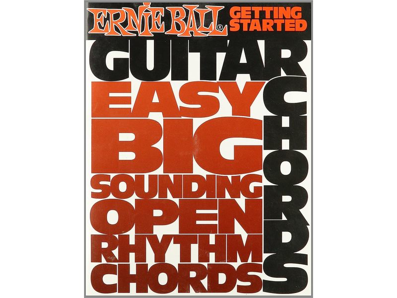 Ernie Ball 7010 Book-Chords Easy Open	