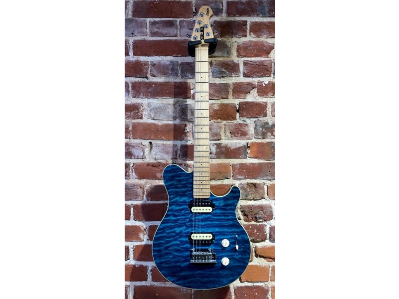 Pre Loved Sterling by Musicman AX3FM Axis Neptune Blue
