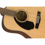 Fender CD-60S Left Hand, Walnut Fingerboard, Natural