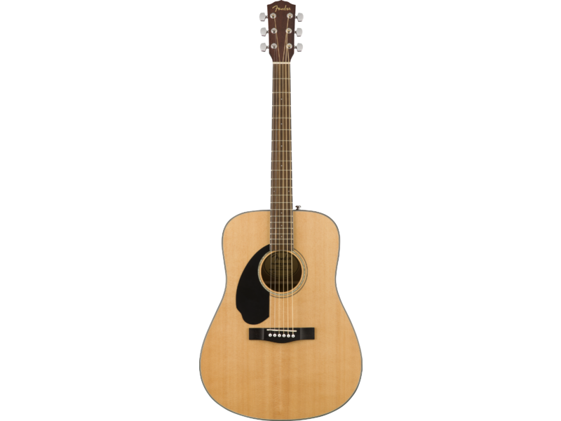 Fender CD-60S Left Hand, Walnut Fingerboard, Natural