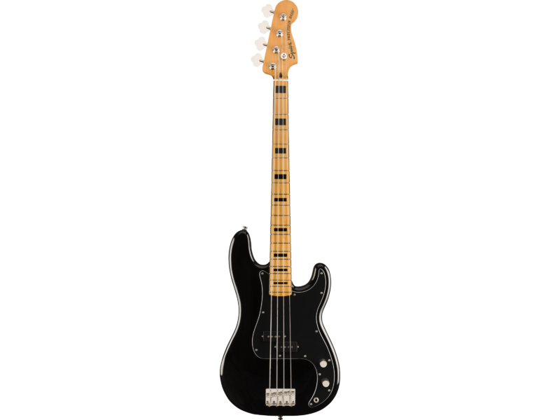 Squier Classic Vibe 70s Precision Bass, Maple Fingerboard, Black	