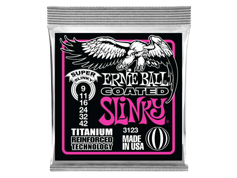 Ernie Ball Coated Super Slinky 9-42