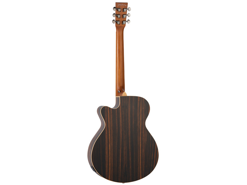 Tanglewood TRU4CE-AE Reunion Super Folk - All Ebony