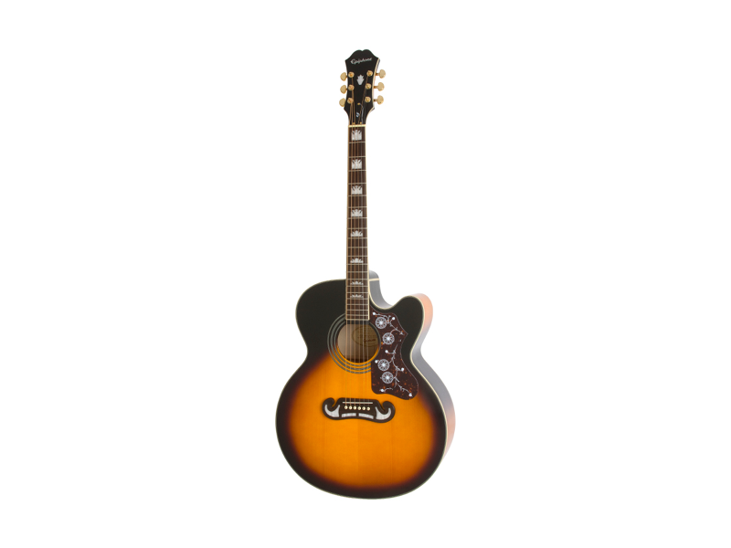 Epiphone J-200 EC Studio Vintage Sunburst