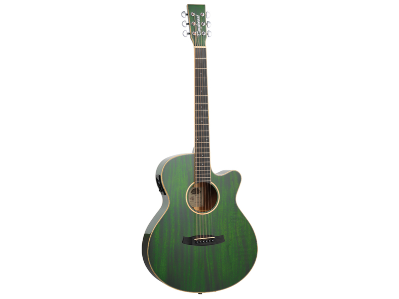 Tanglewood TW4CEFG Winterleaf Super Folk Green Gloss