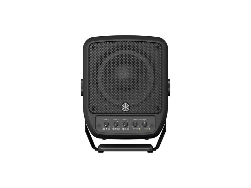 The STAGEPAS 100 portable PA system strikes a perfect balance between high-quality sound and ultimate portability