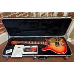 Pre Loved Rickenbacker 660 Fireglo Inc Hard Case