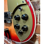 Pre Loved Rickenbacker 660 Fireglo Inc Hard Case