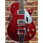 Pre Loved Gretsch Players Edition Jet FT With Bigsby - Red Sparkle