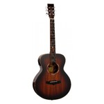 Tanglewood TWX1EK Winterleaf Exotic Mini Folk Electro Acoustic Autumn Burst Gloss