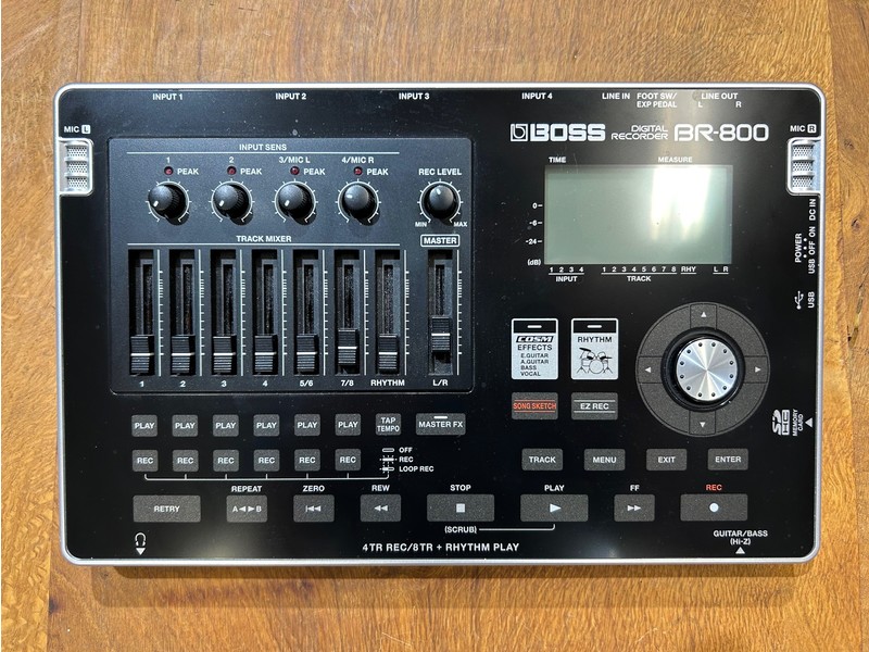 Boss BR-800 Digital Recorder Inc Power Supply