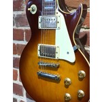 Pre Loved Vintage V100-TSB Gold Hardware Reissued Series Single Cut Tobacco Sunburst
