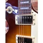 Pre Loved Vintage V100-TSB Gold Hardware Reissued Series Single Cut Tobacco Sunburst