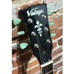 Pre Loved Vintage V100-TSB Gold Hardware Reissued Series Single Cut Tobacco Sunburst