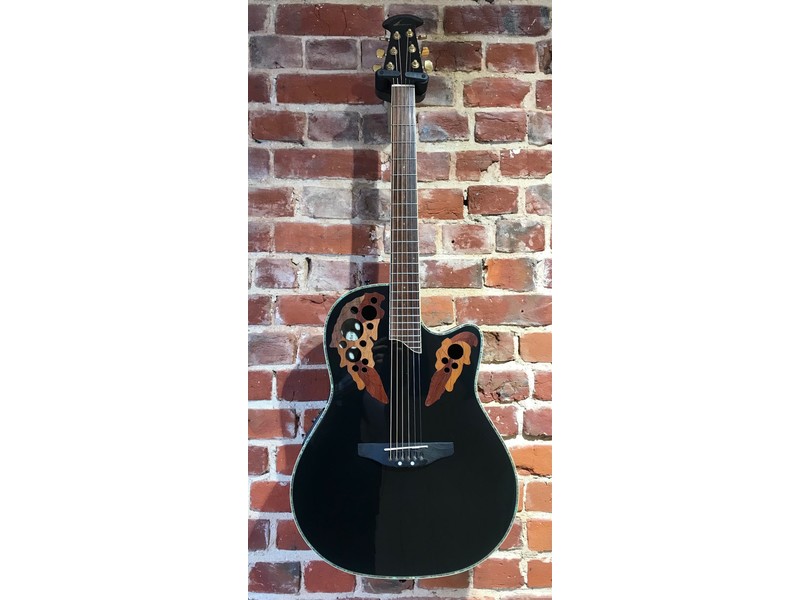 Pre Loved Ovation Celebrity Deluxe CC48 Trans Black