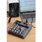 Citronic CMA-6 Compact Mixer with DSP, USB Play/Record/PC and Bluetooth