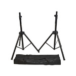 Ultimax Professional Aluminium Speaker Stands (2 stands & bag)