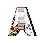 Epiphone Signature Jimi Hendrix "Love Drops" Flying V Ebony