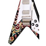 Epiphone Signature Jimi Hendrix "Love Drops" Flying V Ebony