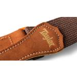 Taylor GS Mini Guitar Strap Chocolate Brown 2" Cotton