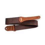 Taylor GS Mini Guitar Strap Chocolate Brown 2" Cotton