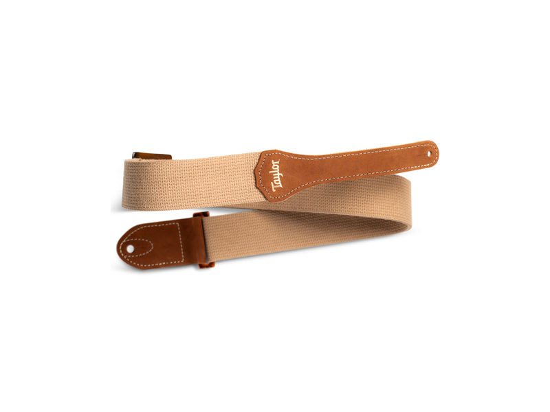 Taylor GS Mini Guitar Strap Tan Cotton 2"