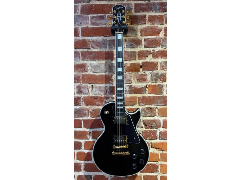 Pre Loved Epiphone Les Paul Custom Ebony 2023