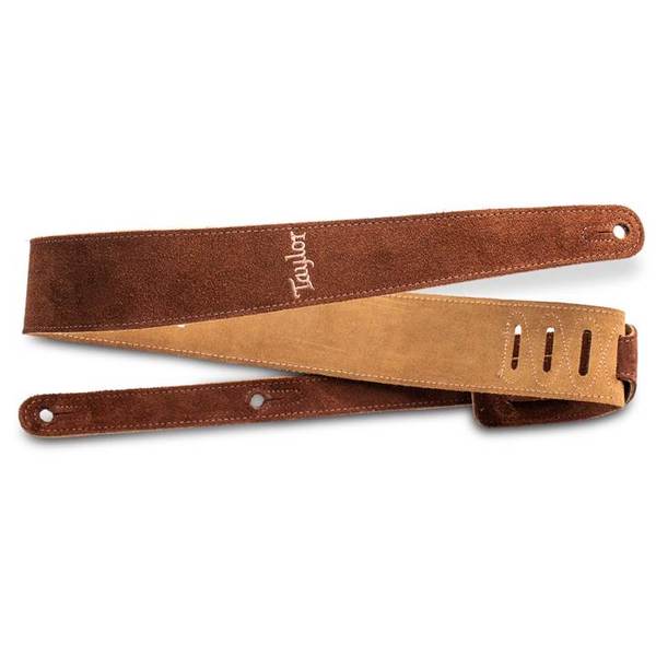 Square taylor 2.5 embroidered suede guitar strap gallery 01 4400 25