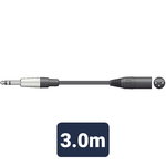 Citronic Classic TRS Jack-XLRM 3.0m Cable