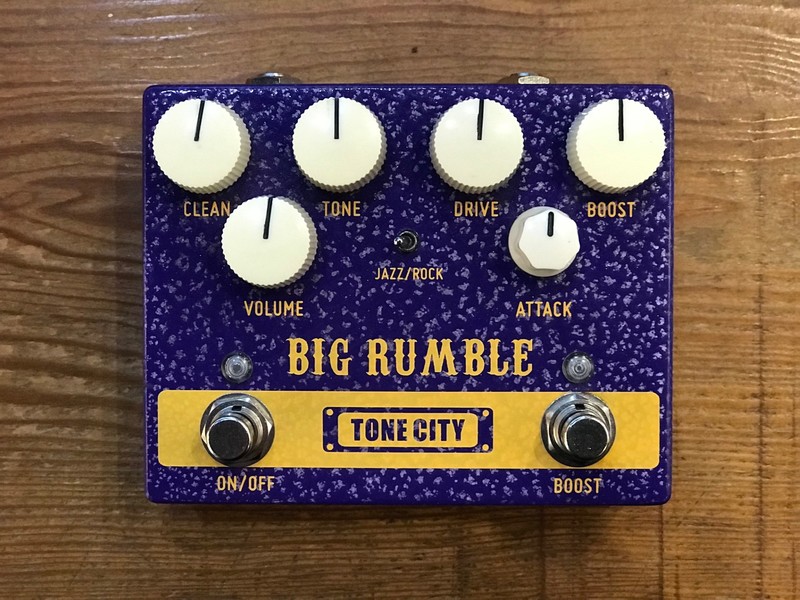 Pre Loved Tone City Big Rumble Overdrive Pedal