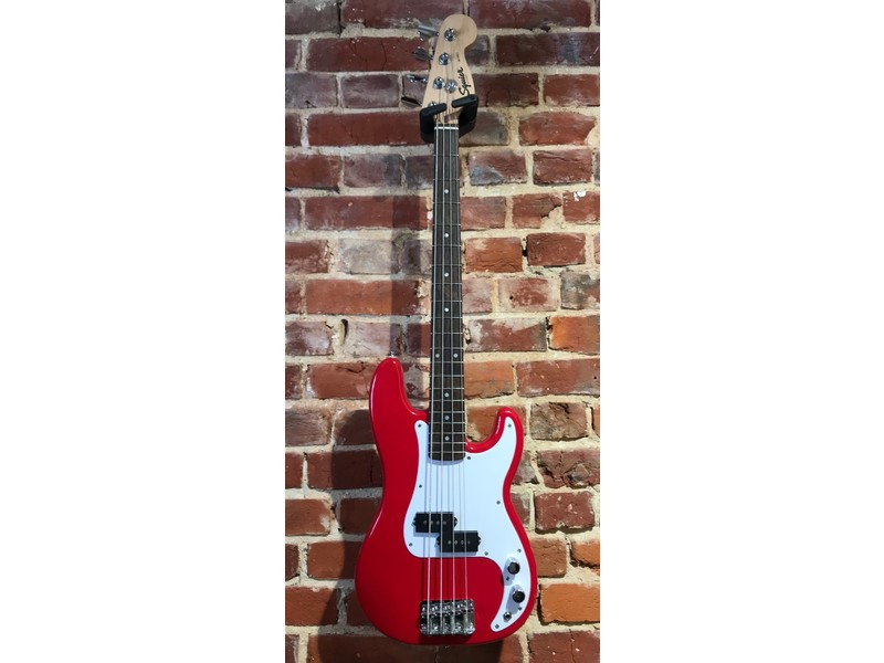 Pre Loved Squier Mini Bass Torino Red