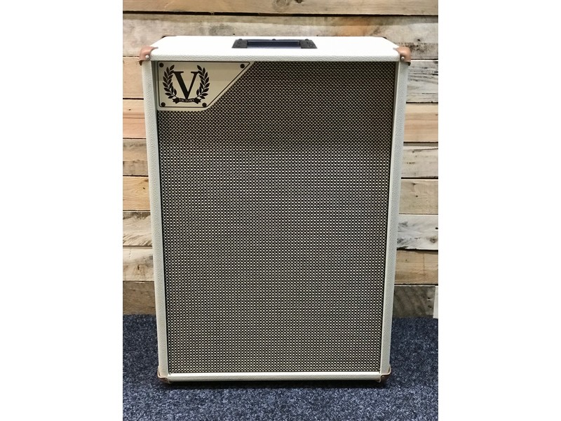 Pre Loved Victory V212-VCD 2x12" Duchess Open Back Cabinet in Cream Vinyl