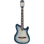 Ibanez FRH20QMN-CTL Nylon Electro Cosmic Blue Starburst