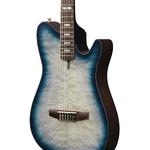 Ibanez FRH20QMN-CTL Nylon Electro Cosmic Blue Starburst