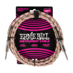 Ernie Ball 10ft (3.05m) Braided Straight Cable Emerald Argyle